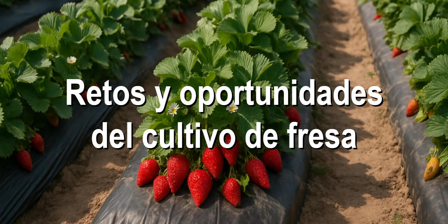 Retos y oportunidades del cultivo de fresa